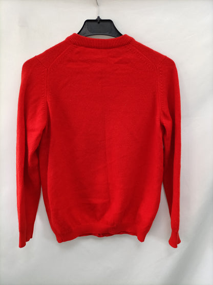 OTHERS. Red cardigan with buttons Your(s)