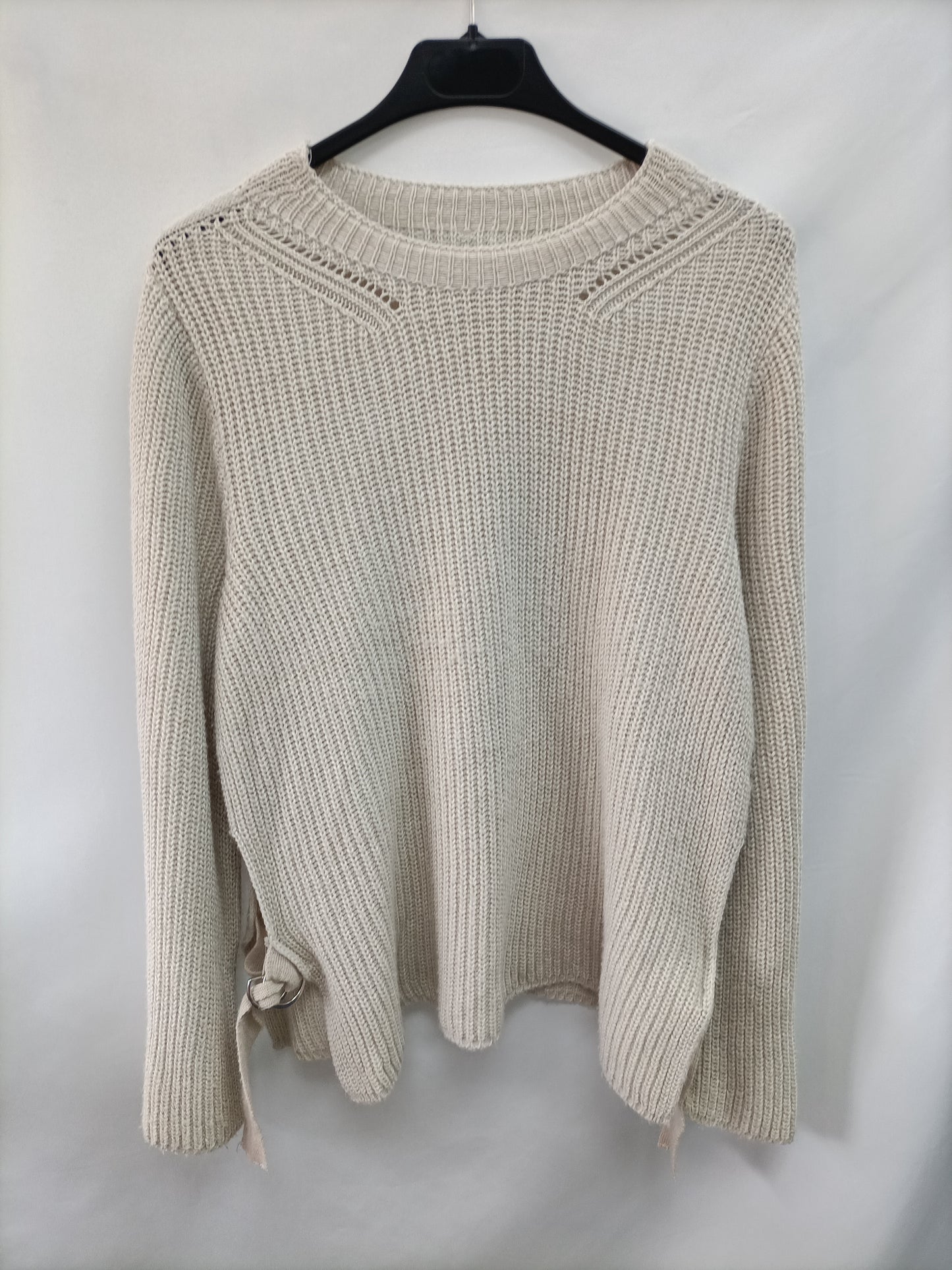 market. OTRAS. Jersey beige aperturaT.u(m)