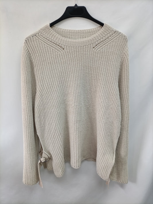 market. OTRAS. Jersey beige aperturaT.u(m)