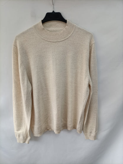 OTRAS. Jersey beige Finito T.u(m)
