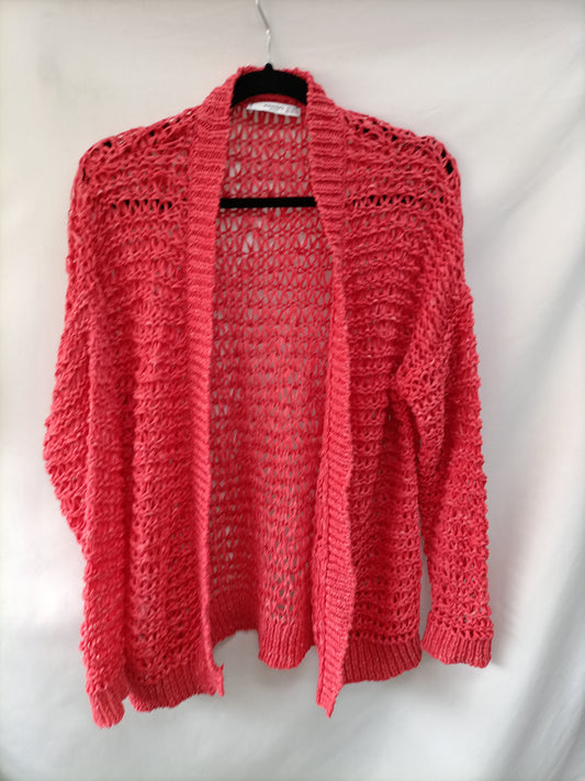 MANGO. Cárdigan punto abierto T.xs/s