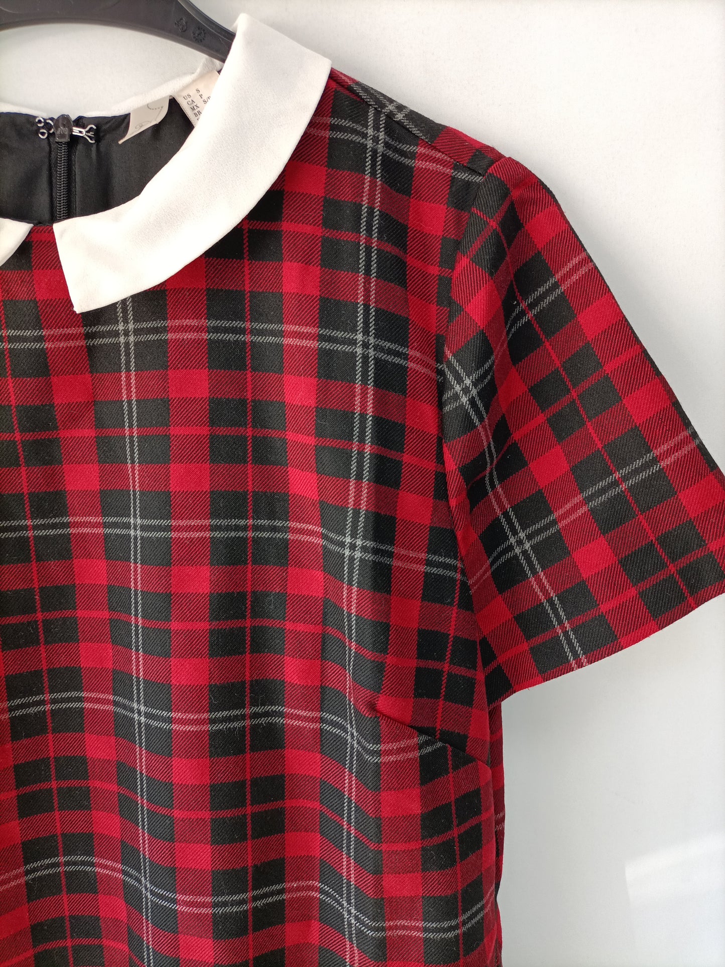 FOREVER21. Vestido cuadros escoceses T.s