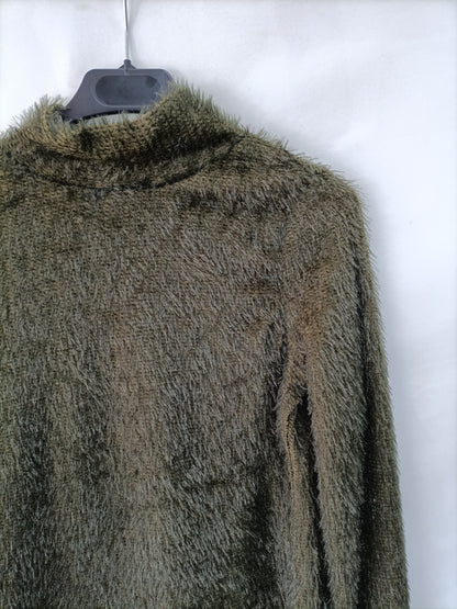 SHEIN.Soft furry jersey Tm