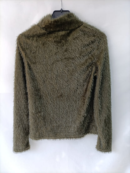 SHEIN.Soft furry jersey Tm