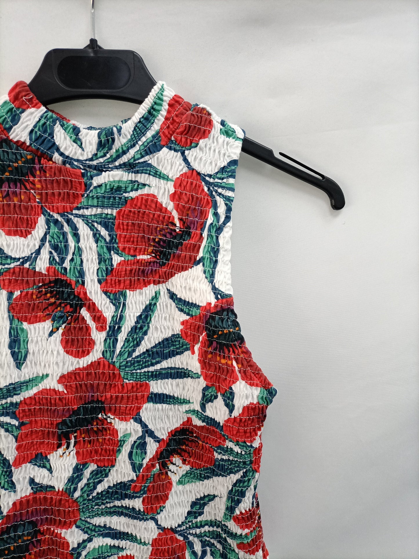 ZARA. Top fruncido T.s