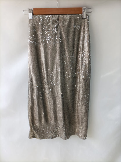 ZARA. Falda lentejuelas T.s