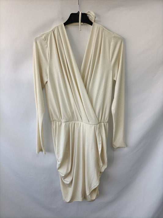 ASOS. Gold dress size 38