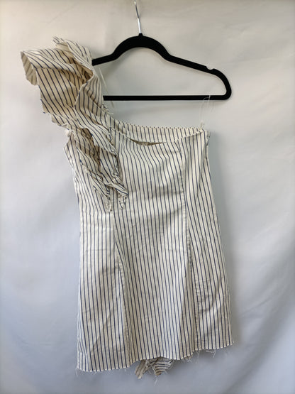 ZARA. Vestido asimétrico T.m