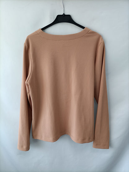BIMANI. Top/chaqueta Camel T.xl
