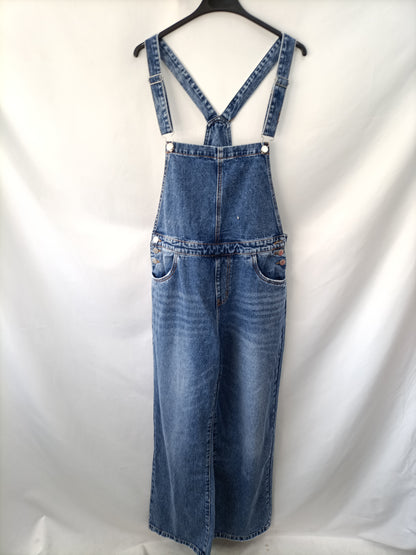CARLOTA&CO. Peto ancho denim T.40