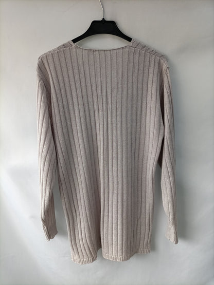 OTRAS. Jersey lila canalé   T.u(m)