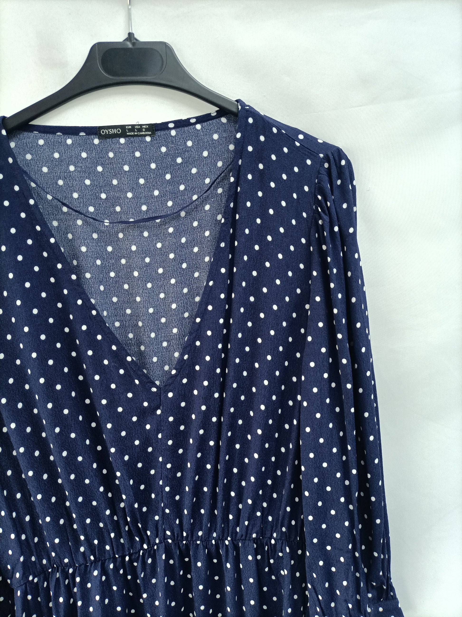 Vestido azul Lunares – Hibuy market