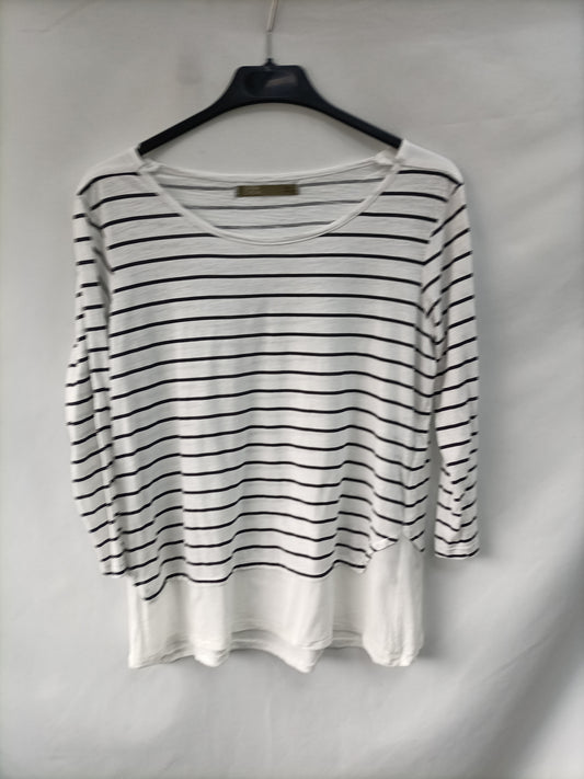 SFERA. Camiseta rayas T.m