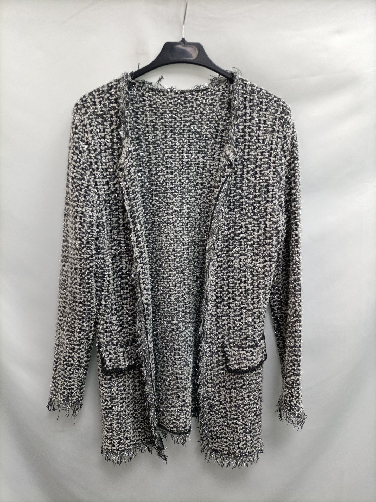 COCONUT. Cárdigan tweed elástico T.u(m)