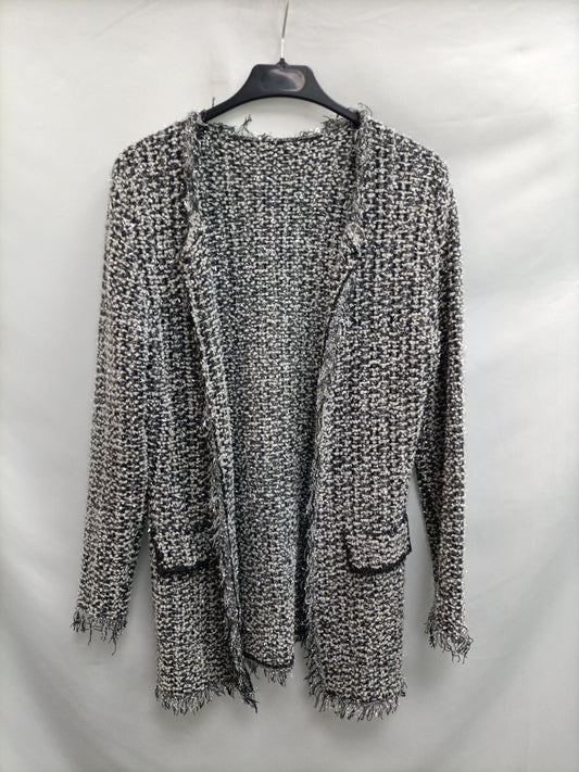COCONUT. Cárdigan tweed elástico T.u(m)