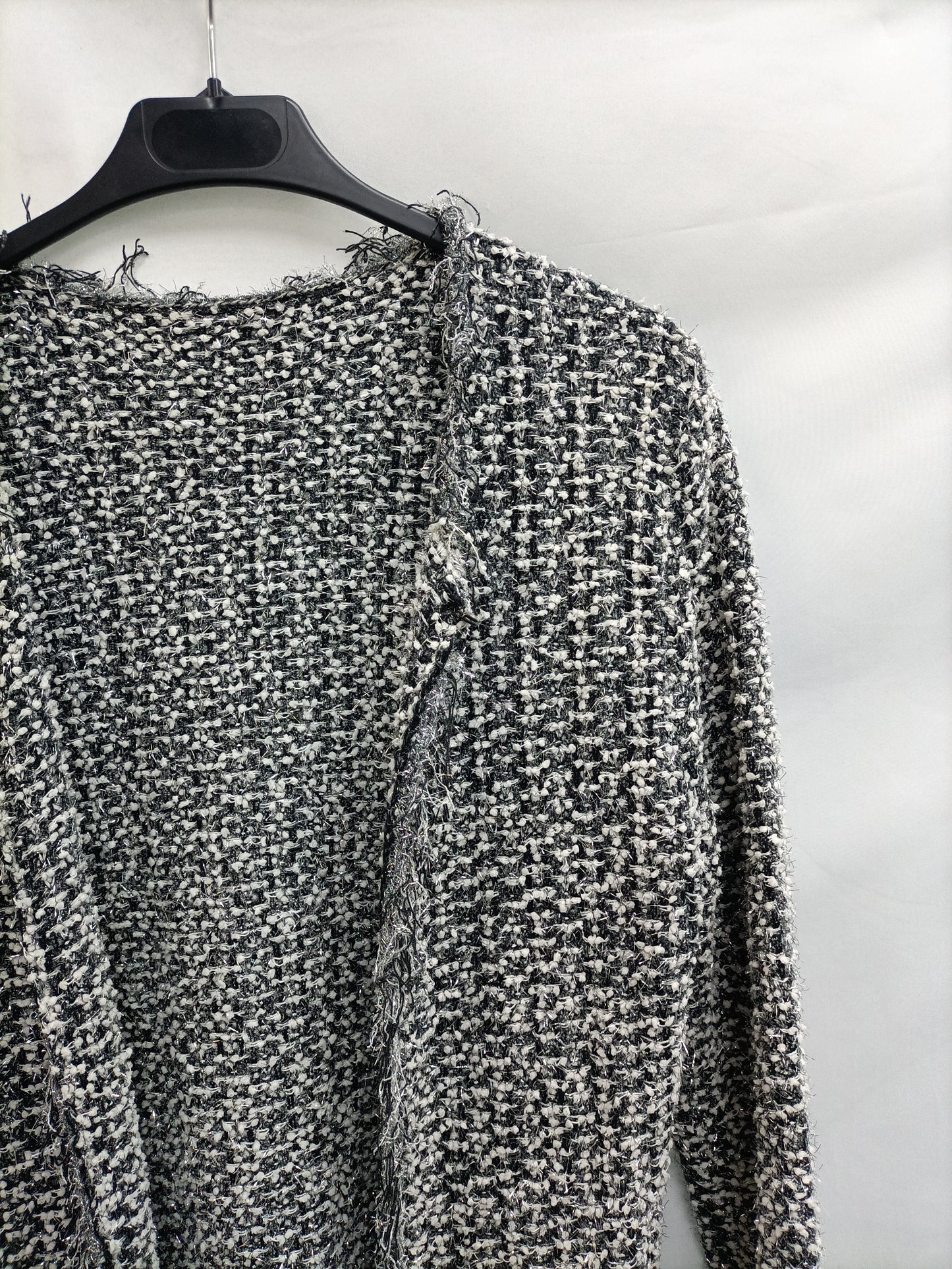 COCONUT. Cárdigan tweed elástico T.u(m)