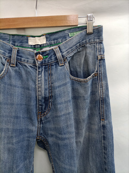 EASY WEAR. Pantalón vaquero recto T.40