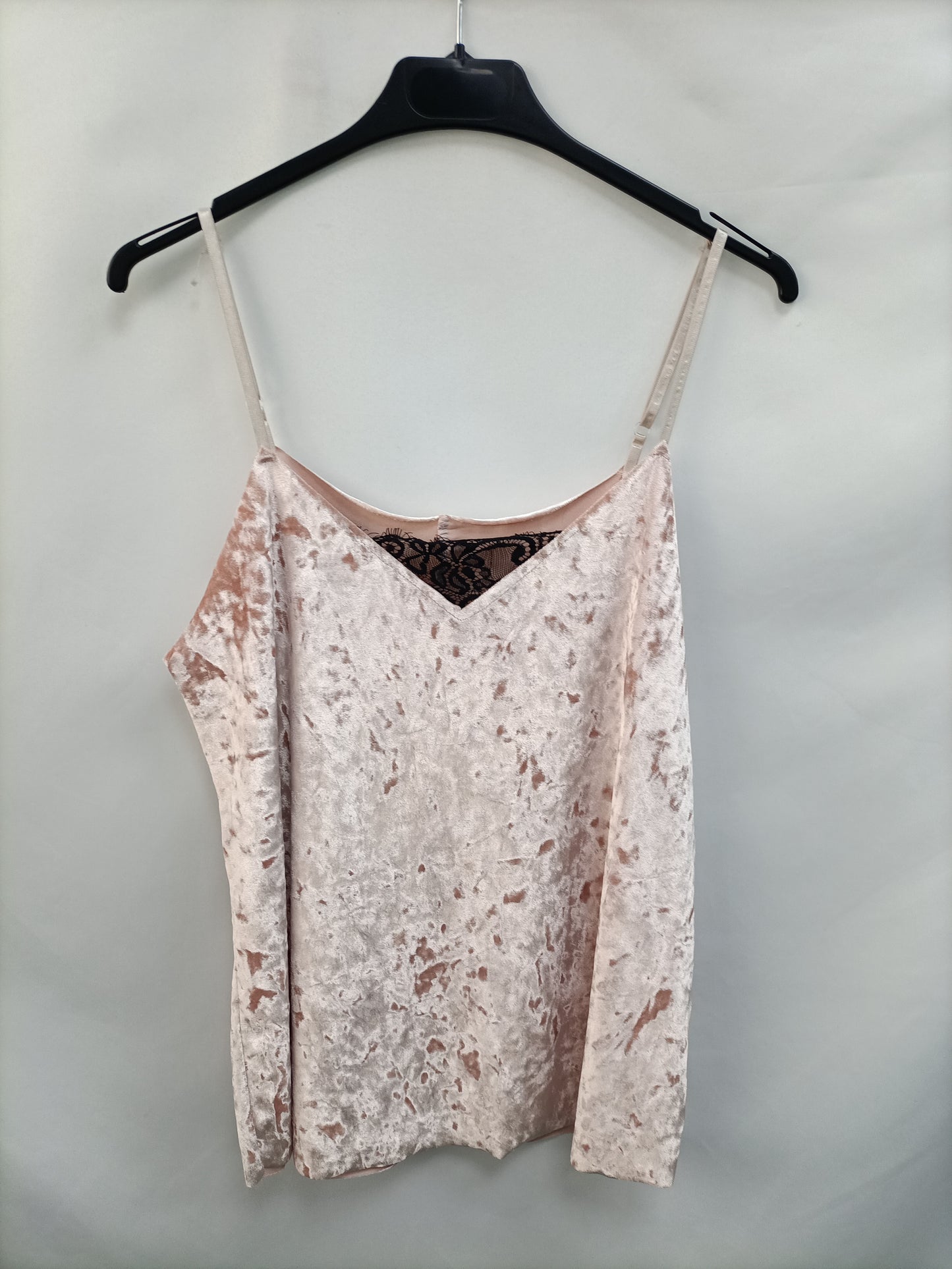 OTRAS. Top lencero rosa T.m