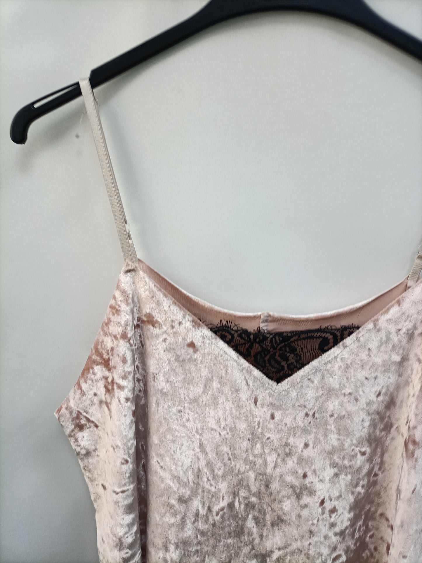 OTRAS. Top lencero rosa T.m