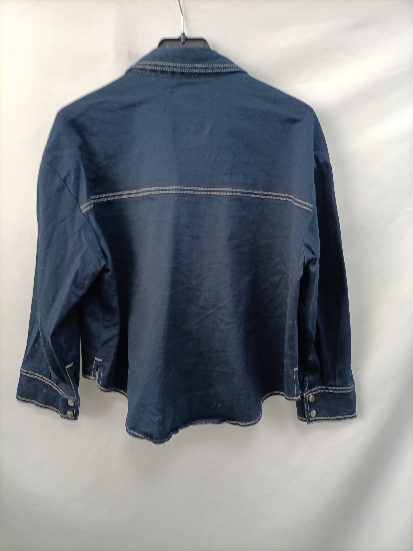 PIECES. Sobrecamisa denim  T.m