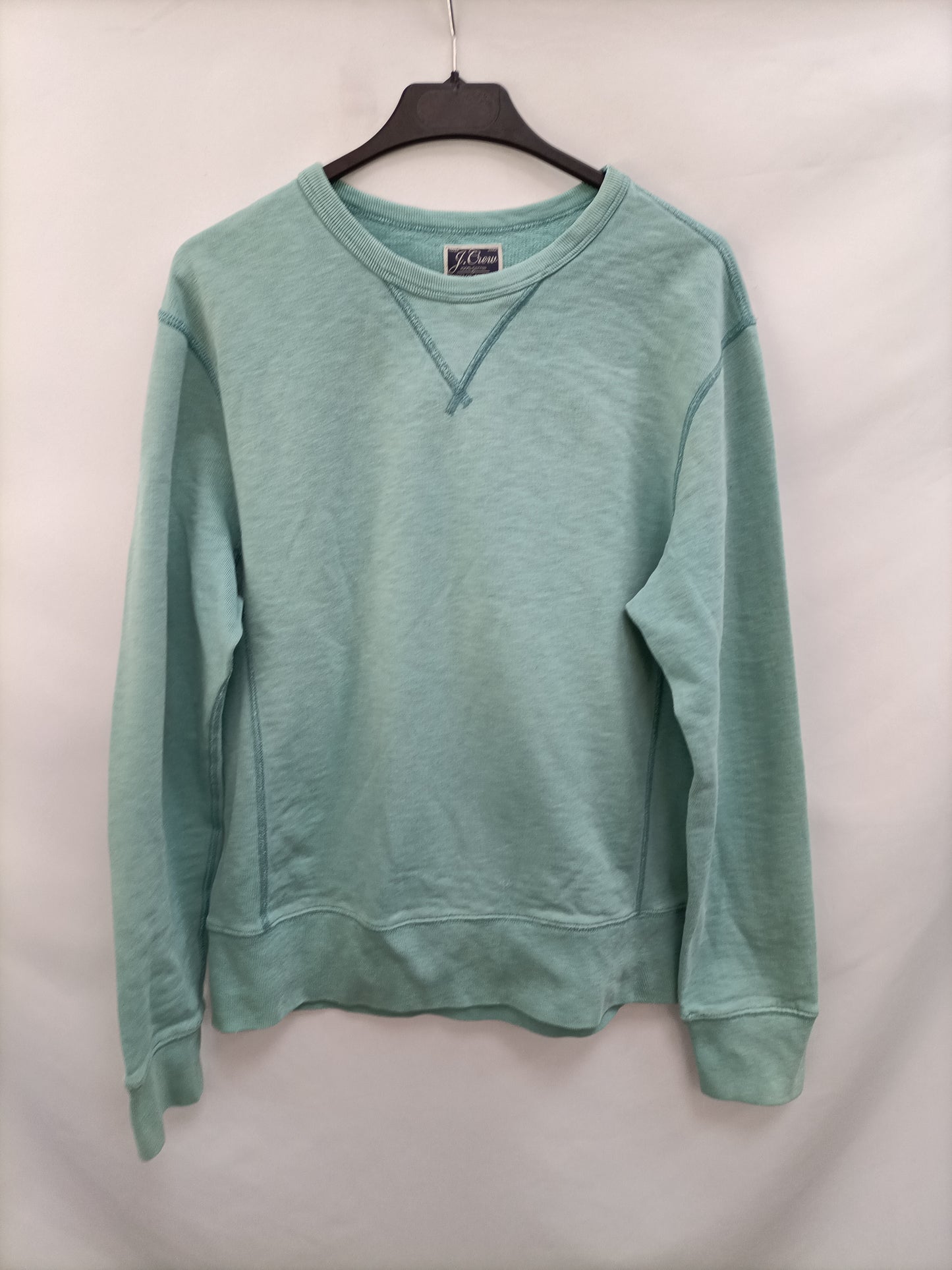 J.CREW. Sudadera verde agua T.s