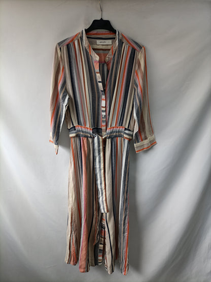 AMICHI. Striped midi dress Tl