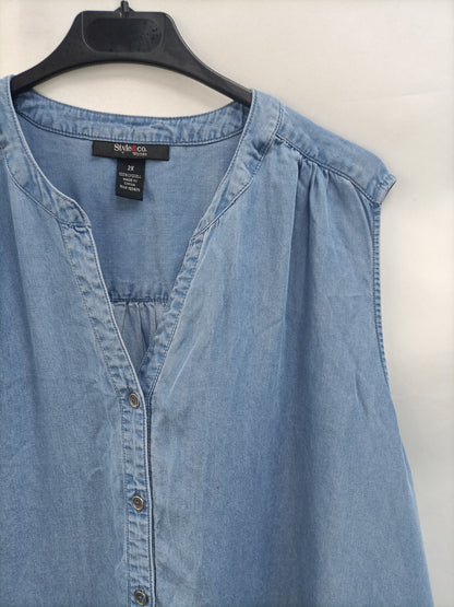 STYLE&CO. Camisa sin mangas