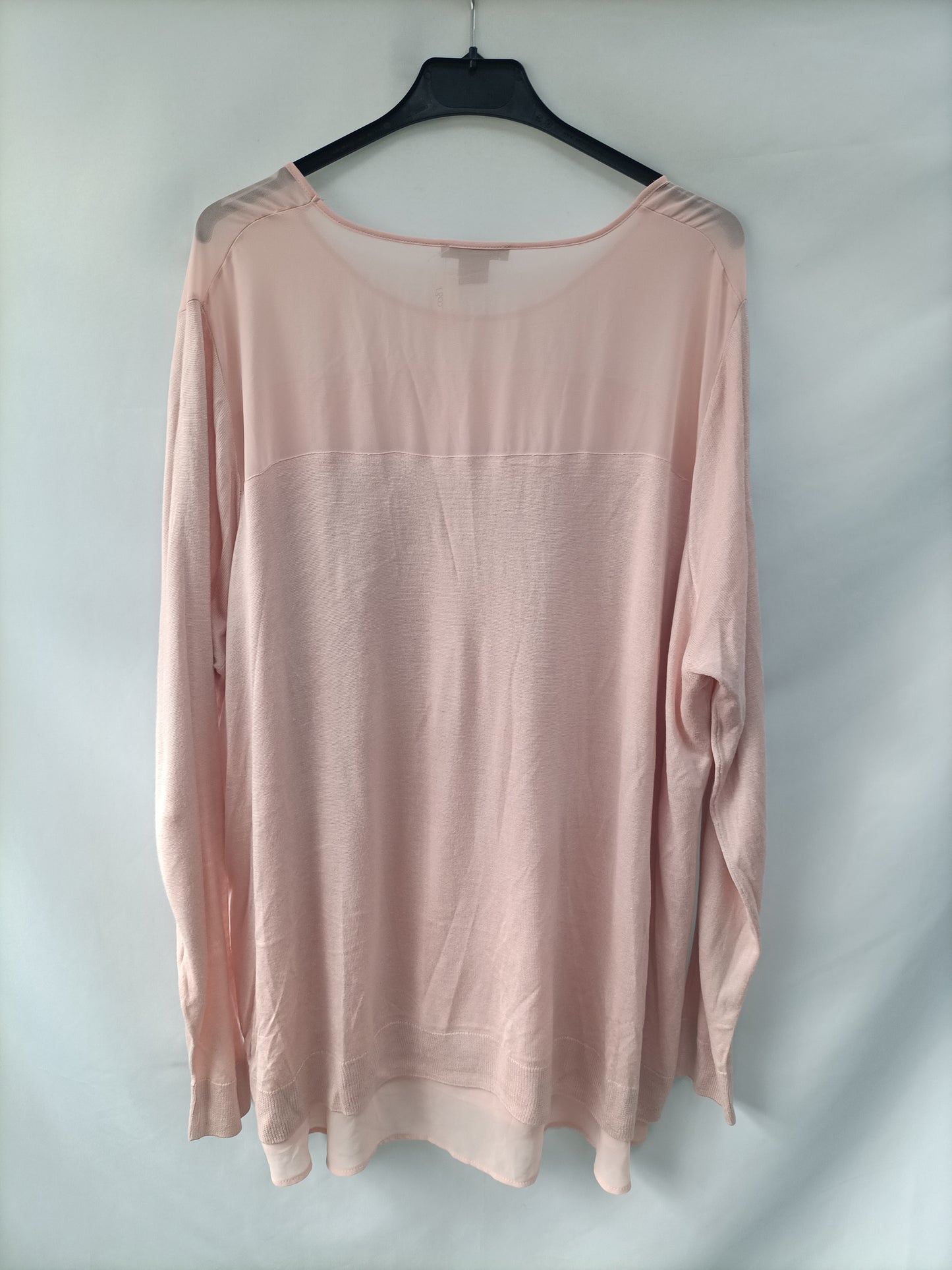 H&M. Jersey rosa T.XXL