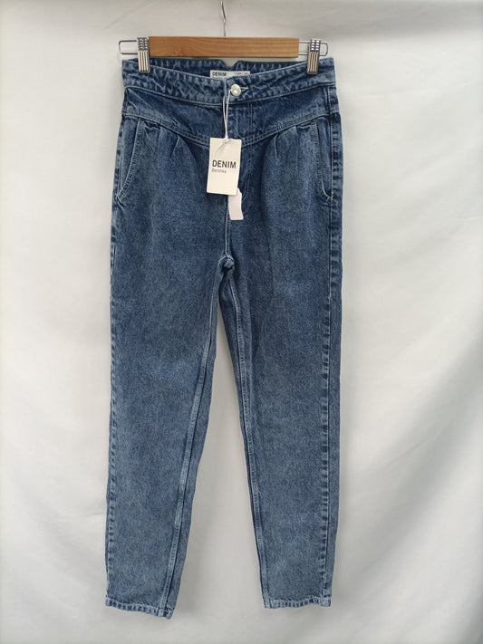 BERSHKA. Vaqueros bombachos T.34