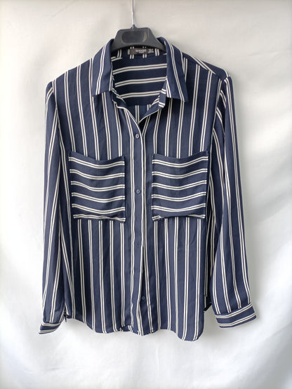 MANGO.Blusa rayas T.xs