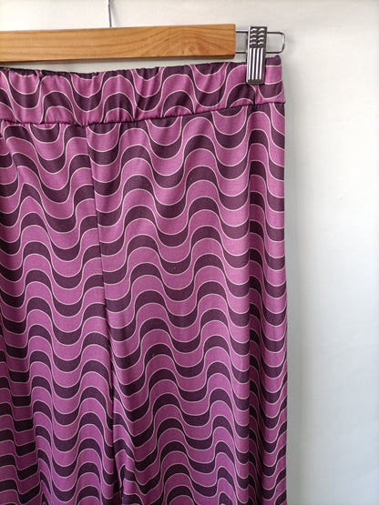 OTRAS. Pantalón rayas onduladas T.U(S)