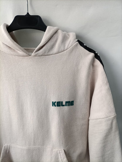 LEFTIES. Cropped beige Ts sweatshirt