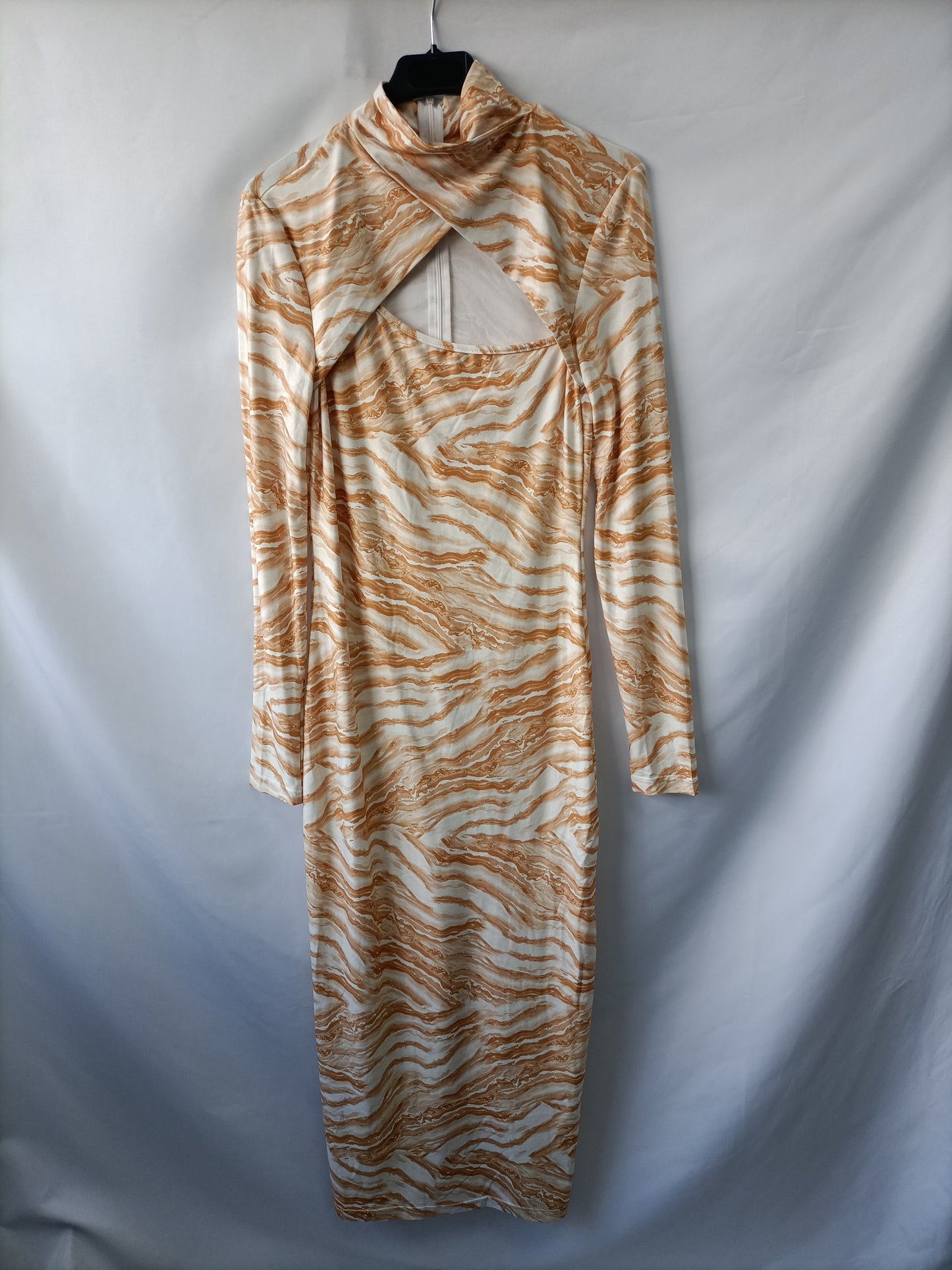 OTRAS. Vestido largo estampado T.u(m)