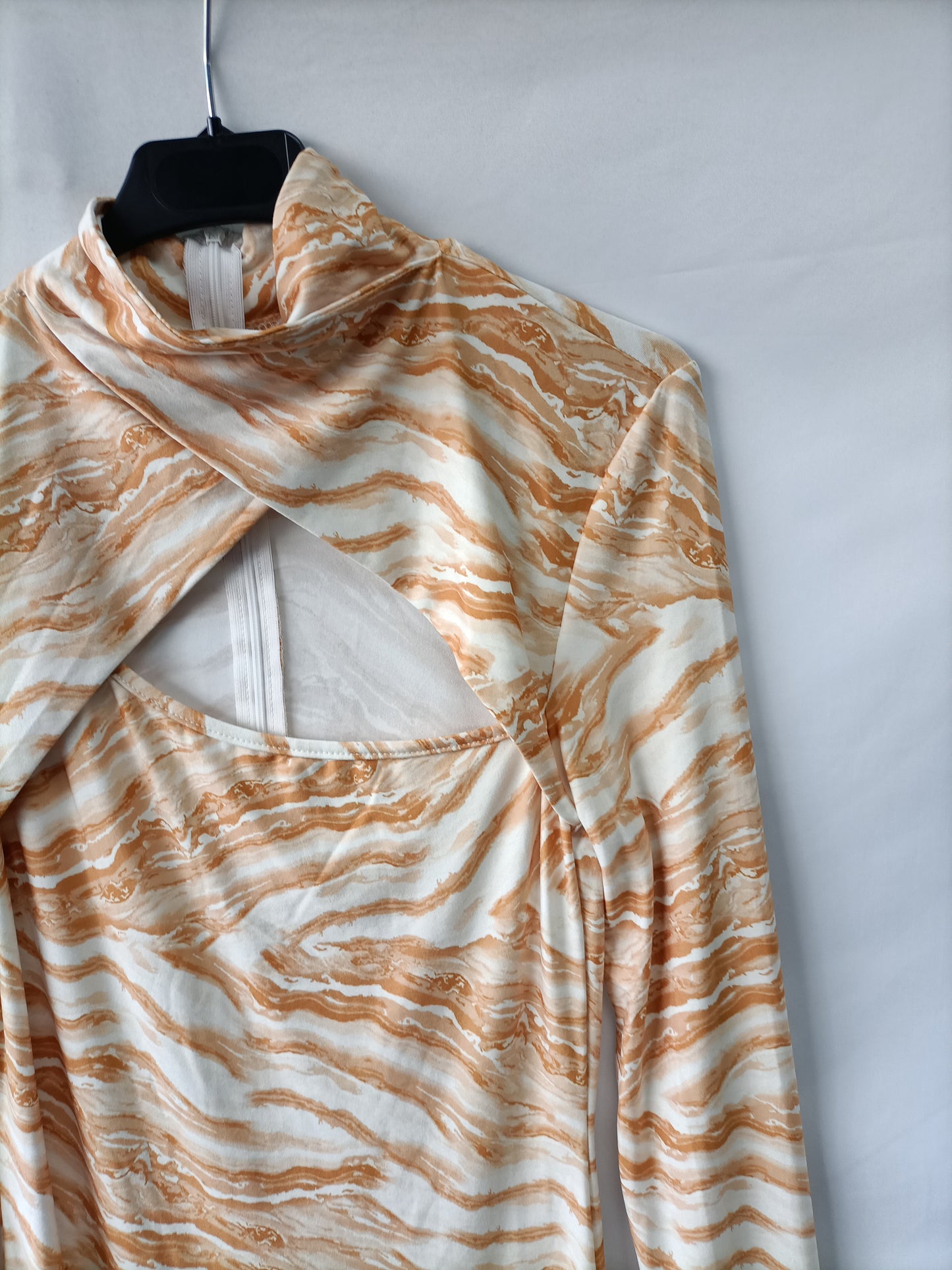 OTRAS. Vestido largo estampado T.u(m)