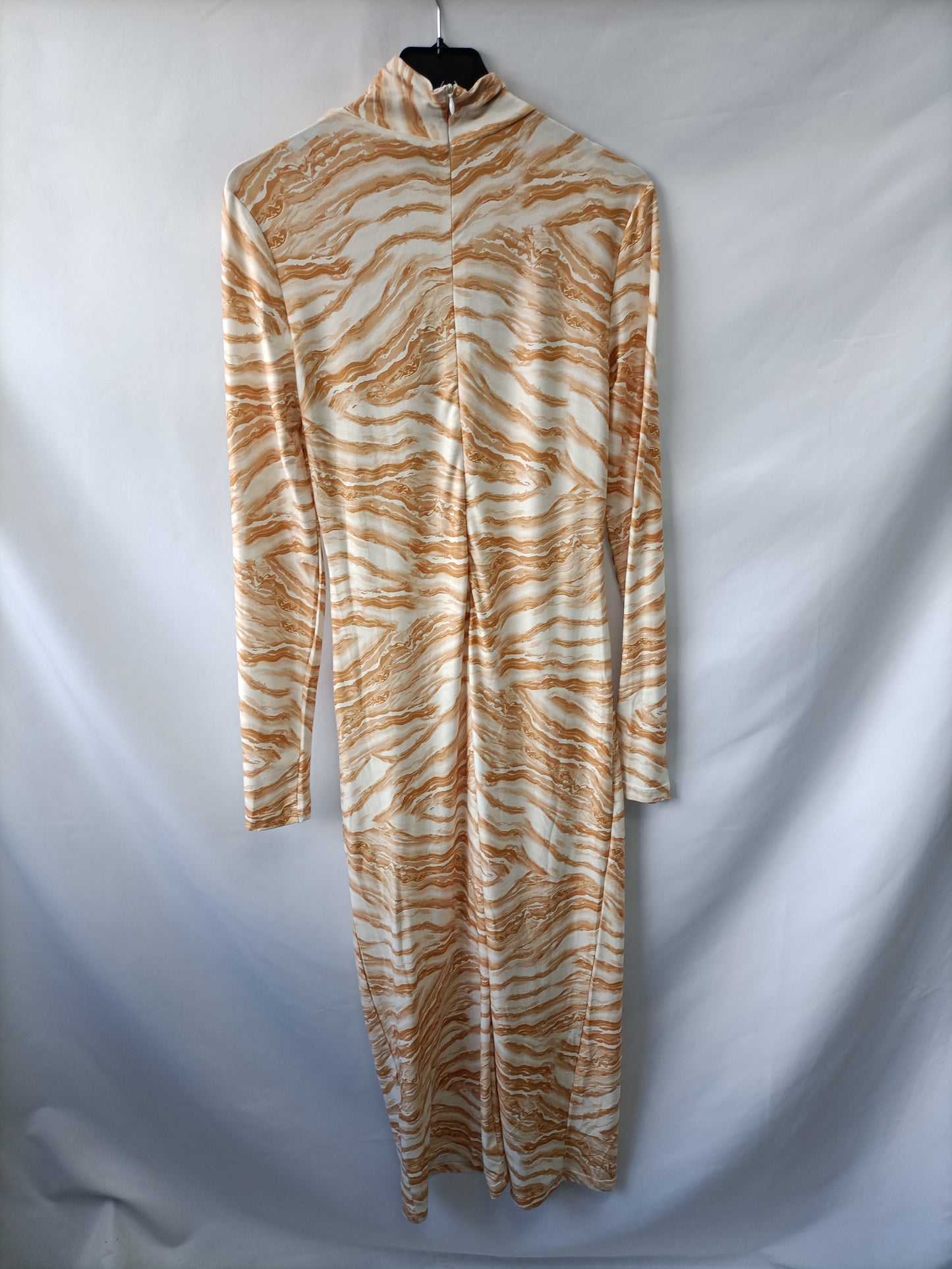 OTRAS. Vestido largo estampado T.u(m)