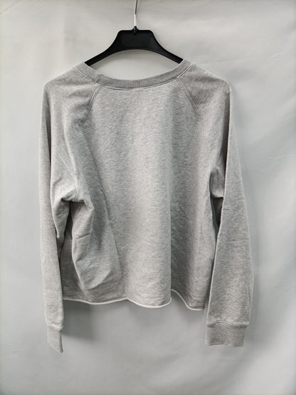 DECLATHLON. Sudadera gris T.xl