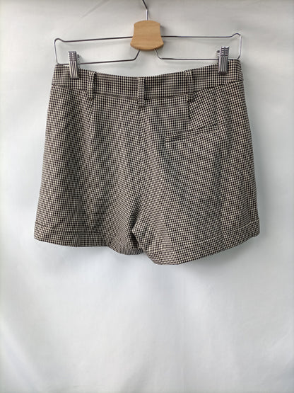 BROWNIE.Shorts vestir pata de gallo T.s