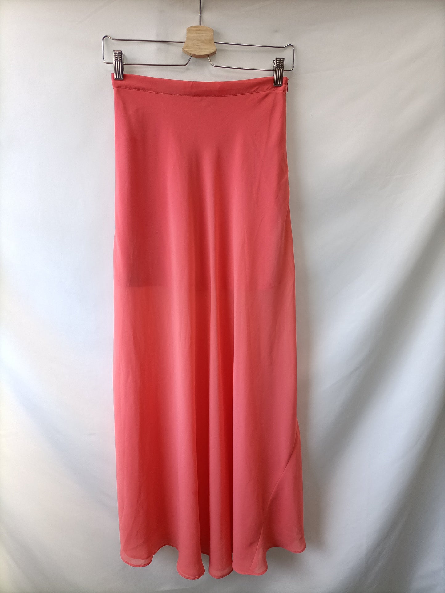 KLING. Falda larga rosa T.xs