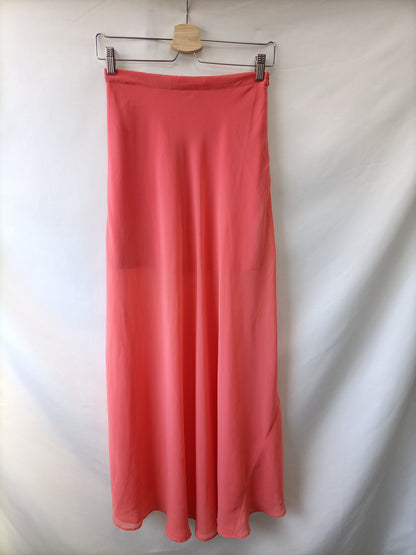 KLING. Falda larga rosa T.xs