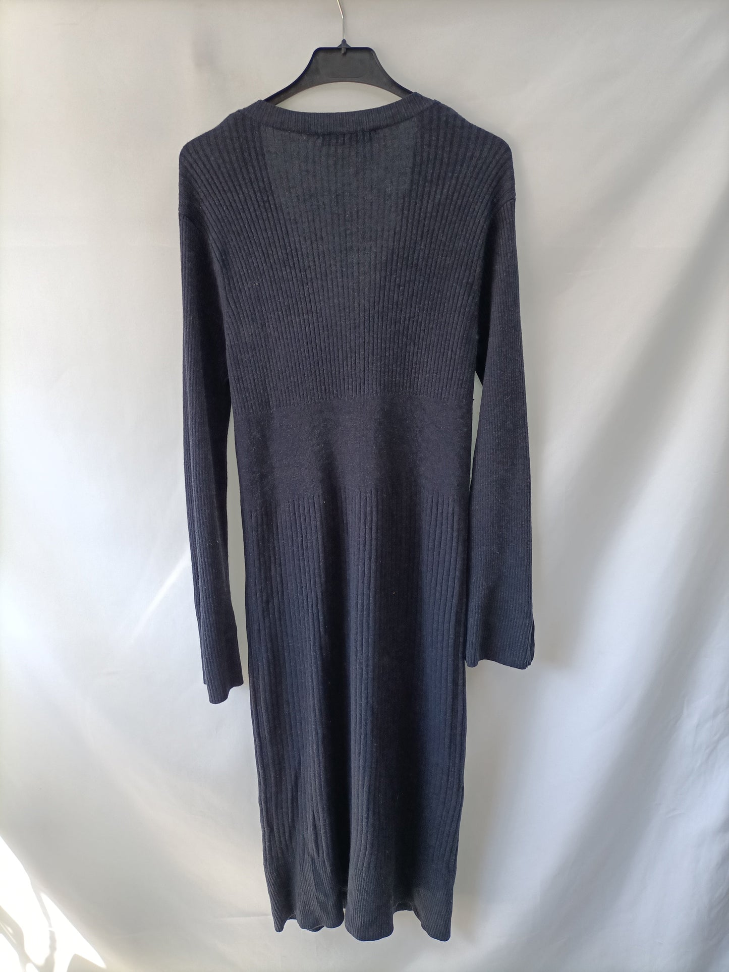 ZARA. Cardigan azul marino  canale T.s