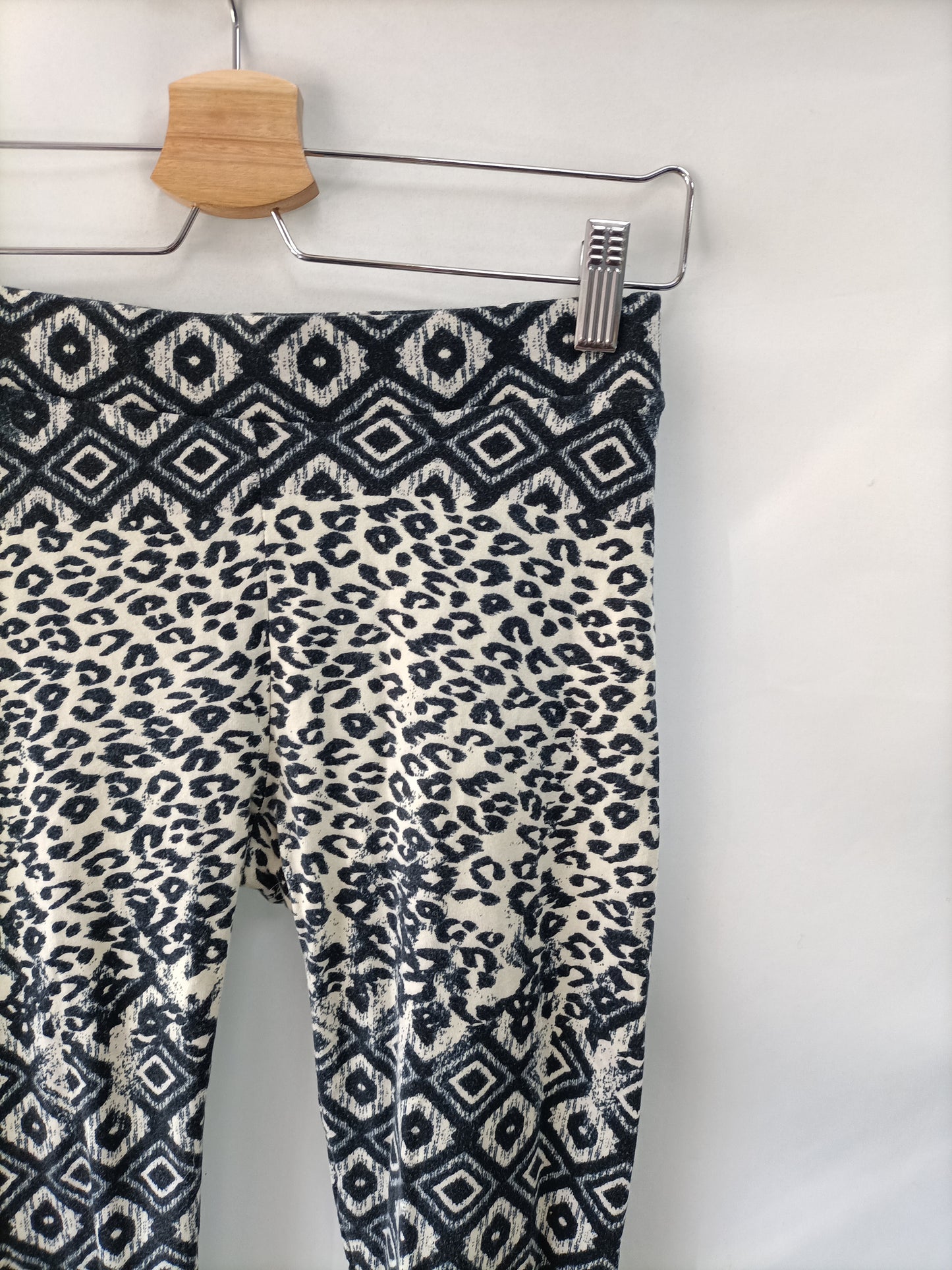 STRADIVAIRUS. Leggins azules etnico T.s