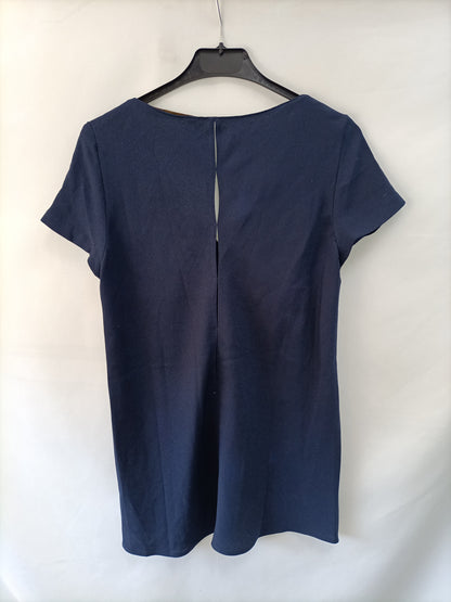 ZARA. Dark navy blue blouse Ts