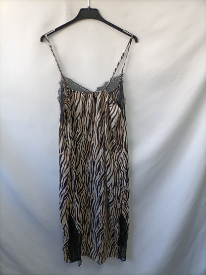 SECRET POSSESSIONS. Print slip dress T.40/42