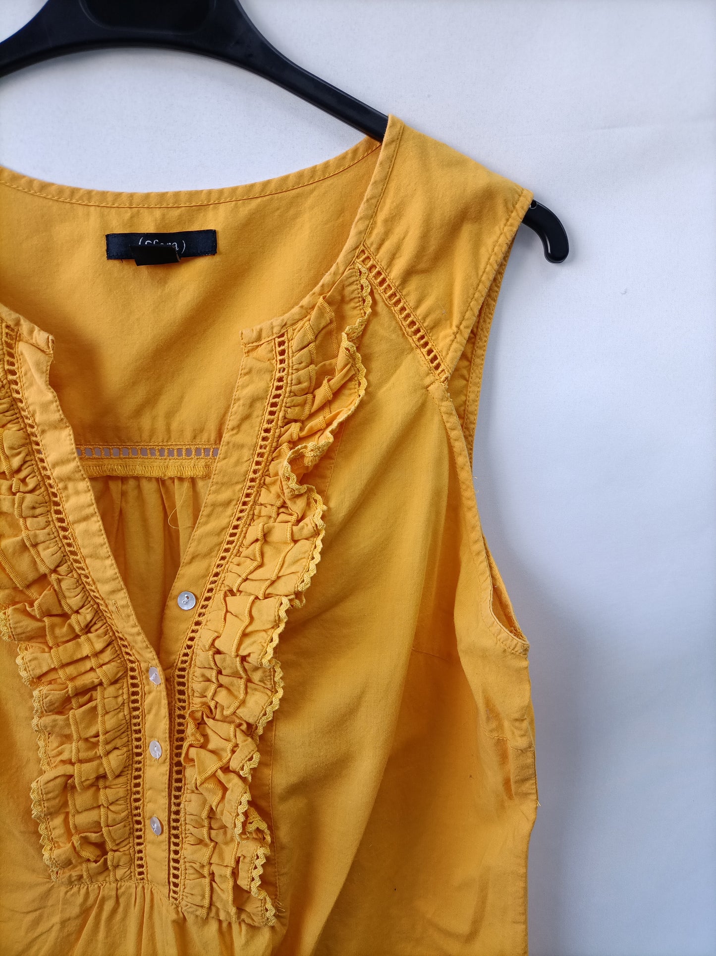 SFERA. Mustard short dress Tm