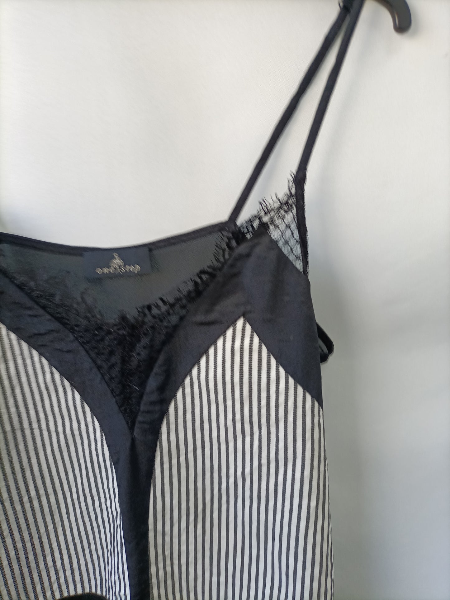 ONE STEP. Top lencero rayas  T.40