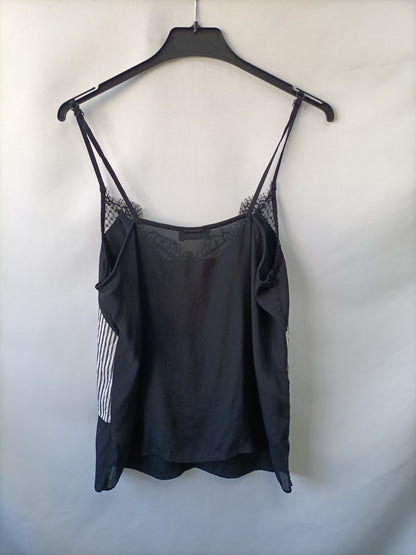 ONE STEP. Top lencero rayas  T.40