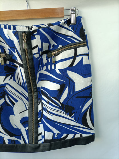 MORGAN. Falda corta cremallera T.36