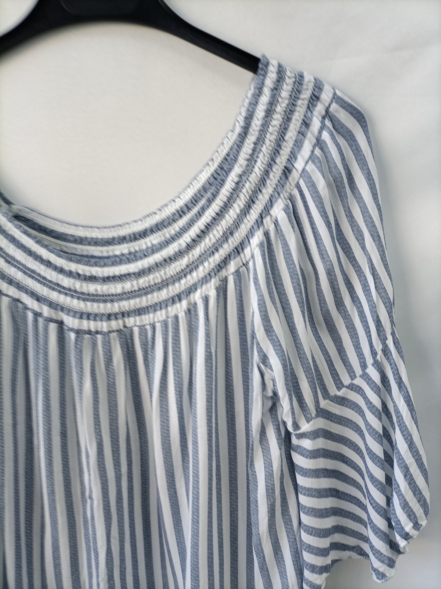 ALGO BONITO. Top fluido rayas T.u(m)