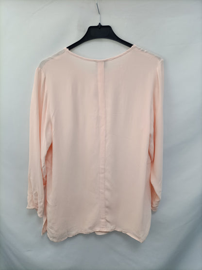 BIMBA Y LOLA. Blusa rosa palo T.xl