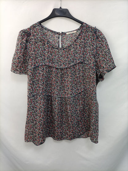 BIMBA Y LOLA. Printed blouse TL